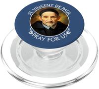St Vincent de Paul Famous Popular Catholic Saint Pray For Us PopSockets PopGrip for MagSafe