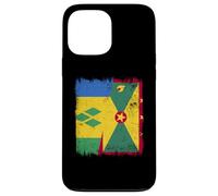 St. Vincent Grenada Half Flag Case for iPhone 13 Pro Max