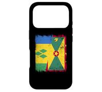 St. Vincent Grenada Half Flag Case for iPhone 17 Pro