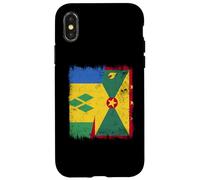 St. Vincent Grenada Half Flag Case for iPhone X/XS