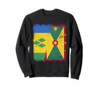 St. Vincent Grenada Half Flag Sweatshirt