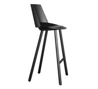 ST10 Jean Stool with Backrest H 106cm silk grey e15 - E15 ST10 JEAN RL H106 SILK