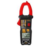 St193 Handheld Multimeter Voltage Current Tester for Electrical Repair | Red ABS Rubber Body, True Function, Dark-space Use, Portable Field Jobs, Live Wires and Appliances