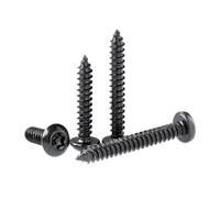 St2.9 St3.5 St3.9 St4.2 St4.8 Stainless Steel with Black Pin Torx Button Head Self Tapping Screw 100Pcs, 10pcs, ST4.2x16mm