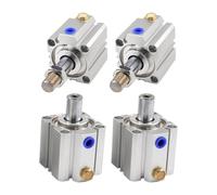 STA Type Pneumatic Cylinder Single Acting Spring Press Out STA40/50/63X55/60/65/70/75/80/100 1Pcs(Stroke 90mm-S)