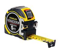 STANLEY STA033671 FATMAX Autolock Tape, 5m Metric Only, Yellow/Black