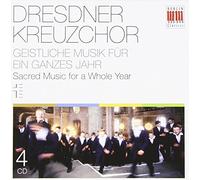 Dresdner Kreuzchor : Geistliche Musik Fur Ein Ganzes Jahr CD 4 discs (2012)