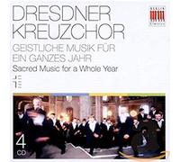 Dresdner Kreuzchor : Geistliche Musik Fur Ein Ganzes Jahr CD 4 discs (2012)