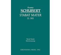 Stabat Mater, D. 383: Vocal score