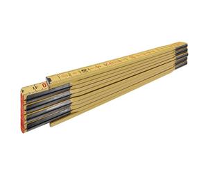 Stabila 1328 Folding Ruler Type 700 2m Beech Folding Rule Angle Guide