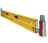 Stabila 17708 106T-183 Extendable Spirit Level 3 Vial 183-315cm