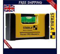 Stabila 17768 Pocket PRO Magnetic Mini Spirit Level 7cm