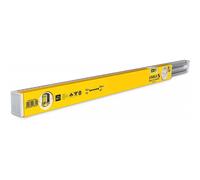 Stabila 18879 80T Telescopic Spirit Level 2 Vials 63-105cm | Anti Slip Stoppers