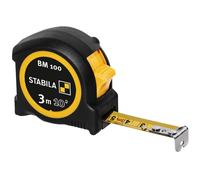 Stabila 19569 BM100 3m Tape Measure, Black