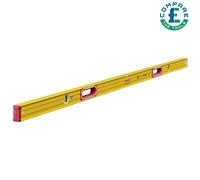 Stabila 196-2-180 Spirit Level 3 Vial 180cm/72" 15237 - STB1962180