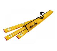 STABILA 19716 PRO Set 80 ASM, 4-Piece Magnetic Spirit Level Set, Reinforced Aluminium Profile, Extra Strong Rare Earth Magnetic System, Integrated