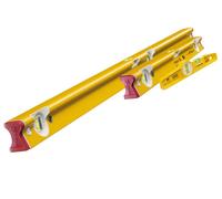 Stabila R-Type 300 Spirit Level Set, 3 Piece (61 & 122 + Torpedo)