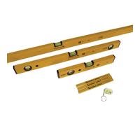 Stabila 14955 70-2 Double Plumb Spirit Level Pack 30cm 60cm & 180cm