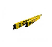 Stabila 70-2 Box Section Spirit Level Set - 60cm/24in & 120cm/48in Yellow