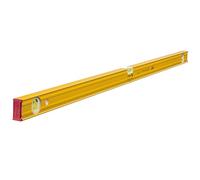 STABILA 80 3 Vial 19173 120cm 80AS-2 Series Double Plumb Spirit Level, Yellow, 48"