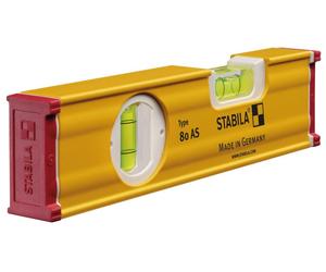Stabila 80AS-2 Handy Mini/Small 20cm Box Section 2-Vial German Made Spirt Level