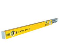 Stabila 80T Adjustable Telescopic Spirit Level With 2 Vials 63-105Cm For Accurate Measurements