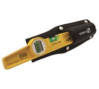 STABILA 81S Spirit Bubble Level Torpedo 10" 25cm 2 Vial Holder DIY & Trade 02501