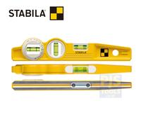 Stabila 16670/0 25 cm"Torpedo Type 81 SV REM W360" Spirit Level with Bag - Yellow/Black
