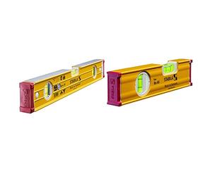 Stabila 96-2-40 Level 3 Vial 40cm / 16in 15225 & 80A Type 80 AS Spirit Level, 20 cm