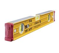 Stabila 96-2 Double Plumb Ribbed Box Section Level Multi Colour (40Cm)