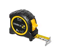 STABILA BM 300, 8 m, cm scale BM300, 8 m / 26 inch pocket tape measure, black/yellow