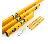 70-2 Double Plumb Spirit Level Pack 30cm 60cm & 180cm