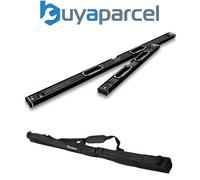 Stabila Dark Shadow 196-2 61cm 122cm 24 48 Inch Spirit Levels + Bag STB196DSSET