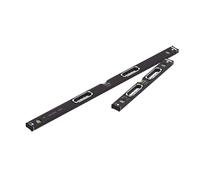 Stabila Dark Shadow 196-2 Spirit Level Set 122 cm (4ft)+ 61 cm