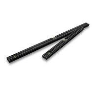 STABILA Spirit Level Set 80 AS-2 Dark Shadow 2-Piece 60cm 120cm LIMITED EDITION