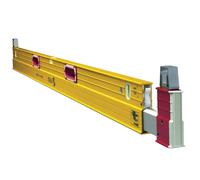 Stabila 17708 106T-183 Extendable Spirit Level 3 Vial 183-315cm
