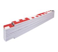 Stabila GEO Rule 2m Beech Wood Durable Metric Steel Joint 17927