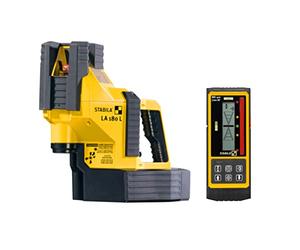 Stabila LA180L Motor Driven Self Levelling Multi Line Laser Level Set