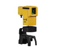 Stabila LAX 50 G Cross Line Laser Level Magnetic 3 Piece Set - Green
