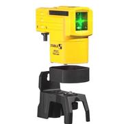 Stabila LAX 50 G Cross Line Laser Level Magnetic 3 Piece Set - Green