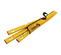 Stabila Pro Set 80 AS 4 Piece Spirit Level Set - 30cm / 60cm / 120cm / Case