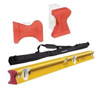 Stabila R-Type 122Cm Builders Pro Spirit Level + Replacement Ends + Bag