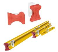 Stabila R-Type 3 Piece Builders Pro Spirit Levels + Replacement Ends