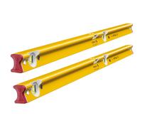 Stabila STB-R-120 1220mm / 48" R-Type Spirit Level 3 Vial - 18374 Twin Pack
