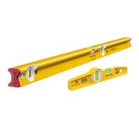 Stabila STB-R-120 48in R-Type Spirit Level 3 Vial & 25cm Magnetic Torpedo Level