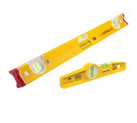 Stabila STB-R-60 24in R-Type Spirit Level 3 Vial & 25cm Magnetic Torpedo Level