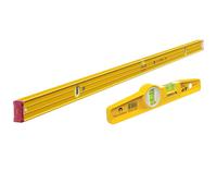 Stabila STB962180 96-2 183cm / 72" Spirit Level 3 Vial With 25cm Torpedo Level
