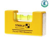 Stabila STBPKTPRO Pocket PRO Magnetic Rare Earth Mini Spirit Level