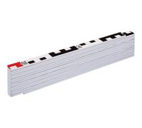 Stabila Type 1407 Rule Beech Metric & Distance Scale Steel Joints