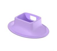 Stabilising Bracket compatible with for osmo Pocket 4/3, Colourful Silicone Base for Gimbal Desktop Live Streaming, BRDRC Mounting Accessory(Purple)